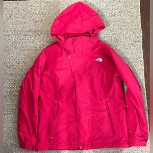 The north face beautiful coral winter jacket